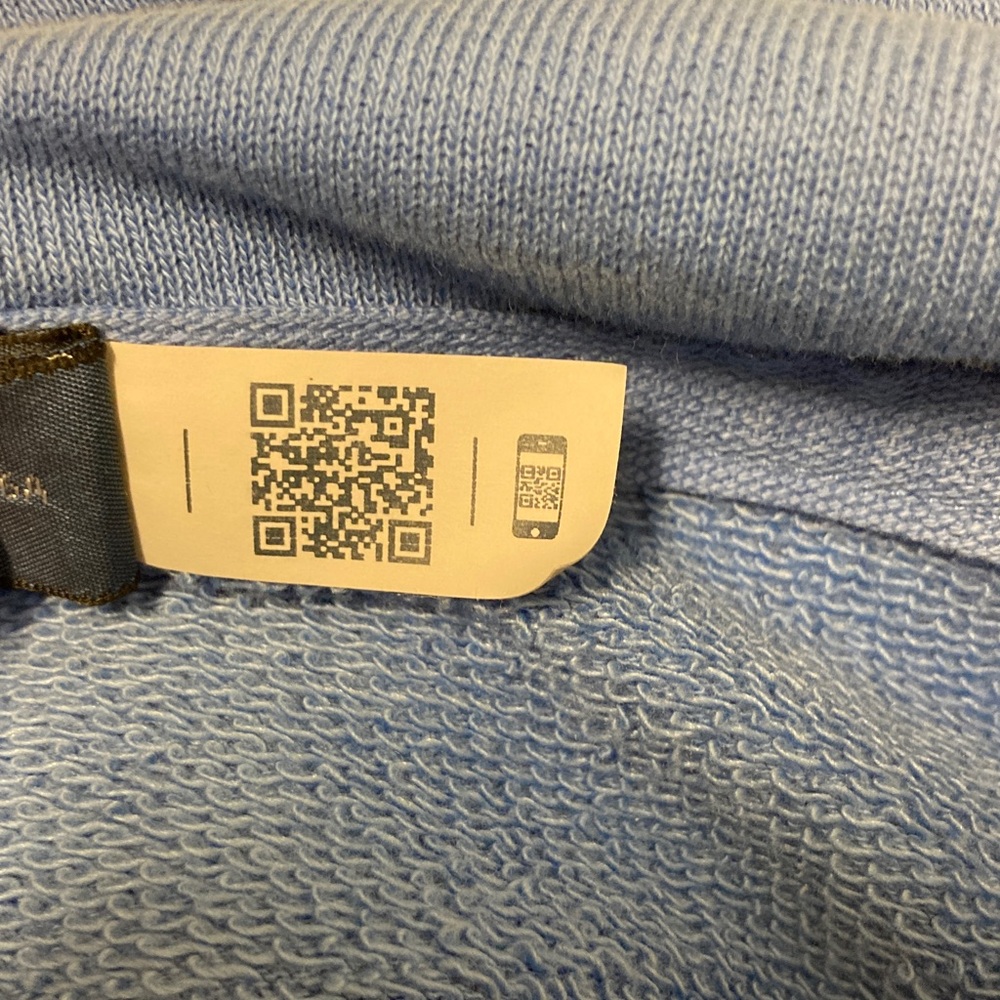 NWOT Polo Ralph Lauren Blue Hoodie with Bear Design - Picture 5 of 6